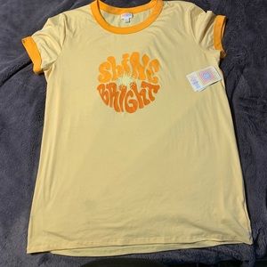 LuLaRoe Shine Bright t-shirt, XL. NWT.